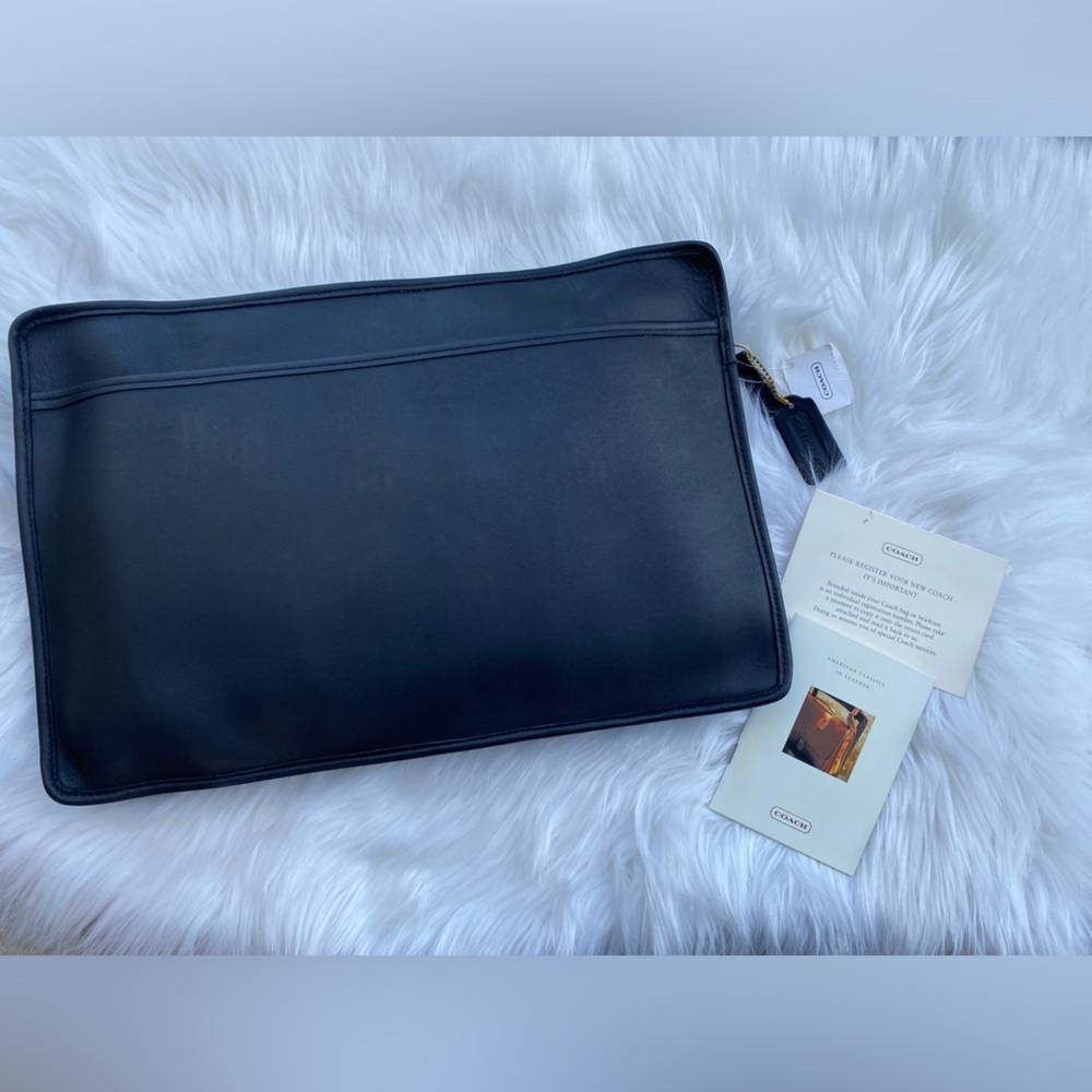 COACH Vintage Black Briefcase